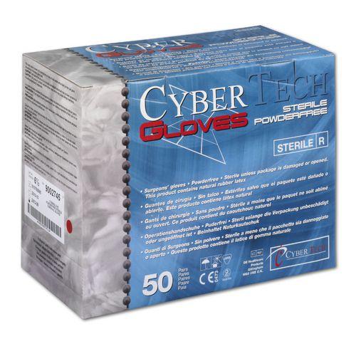 CyberGlove Latex OP-Handschuhe puderfrei, Gr.8,5, 50 Paar