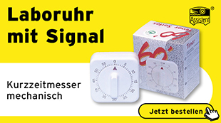 laborwecker mit signal, wecker, hecht
