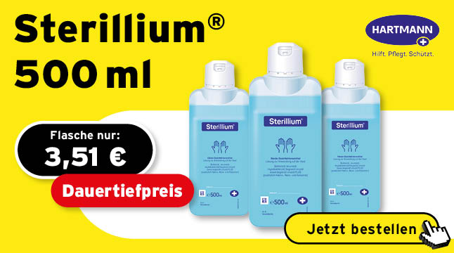 sterillium, haendedesinfektion, hartmann, handdesinfektion, reinigung, haendereinigung