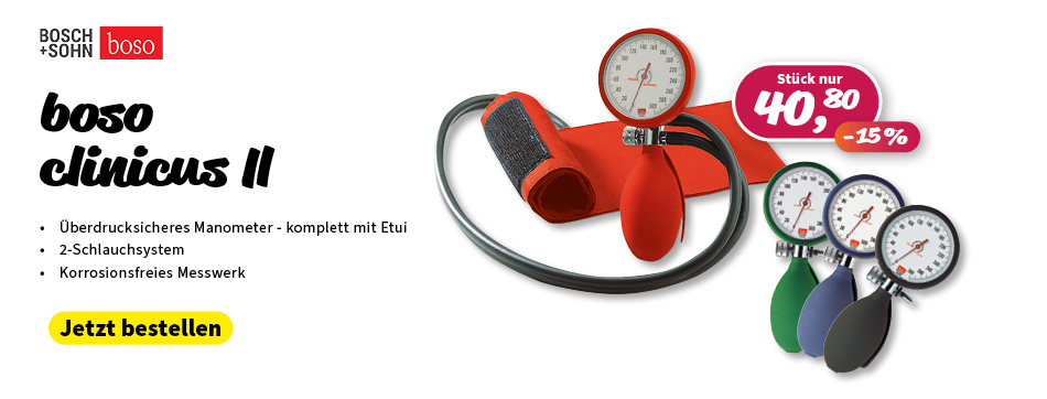 PxD Praxis-Discount | boso clinicus, bosch sohn, blutdruckmessgeraet