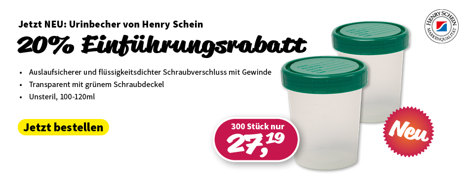 urinbecher, probenbehaelter, henry schein