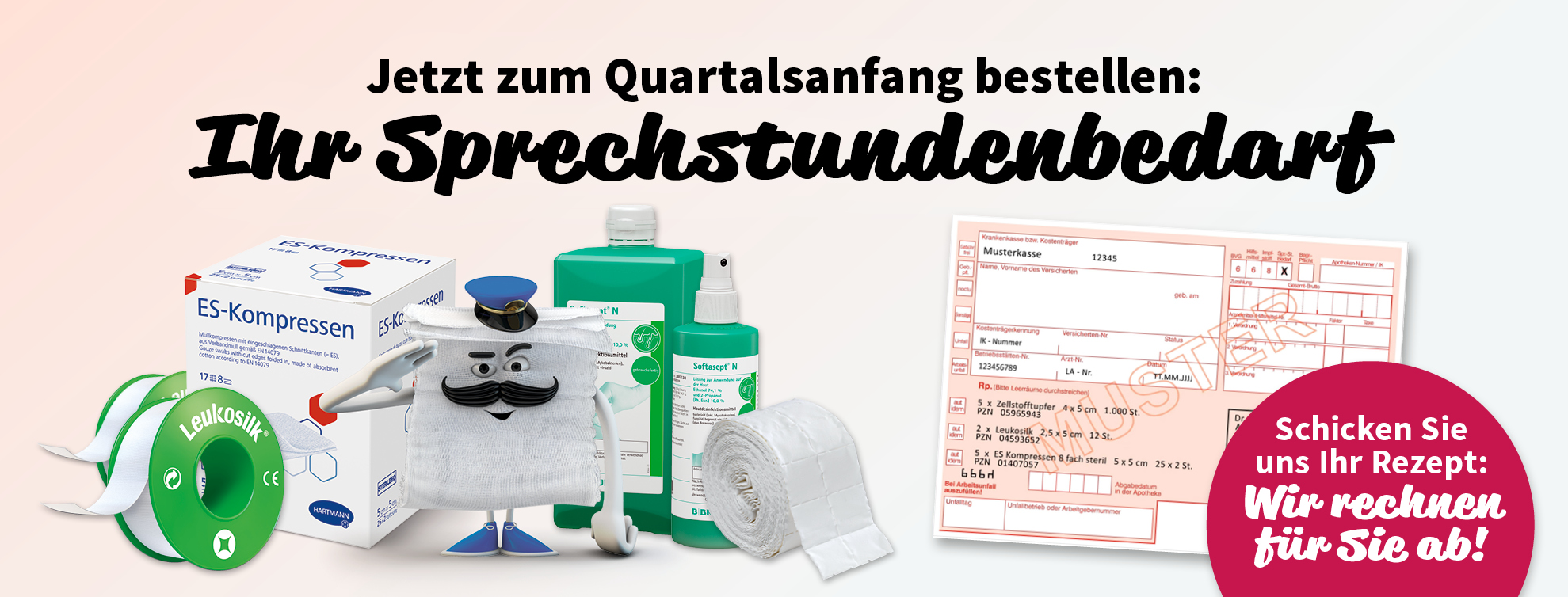 quartalsanfang, sprechstundenbedarf, abrechenbar, rezept