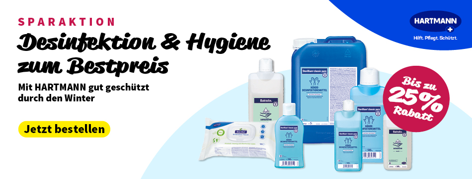 paul hartmann, gut geschuetzt durch den winter, desinfektion und hygiene, desinfektionstuecher, haendedesinfektion, sterillium, bacillol, baktolin