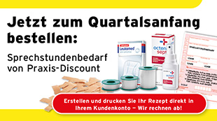quartalsanfang, sprechstundenbedarf bestellen, rezeptdruckfunktion, rezept drucken, abrechenbar