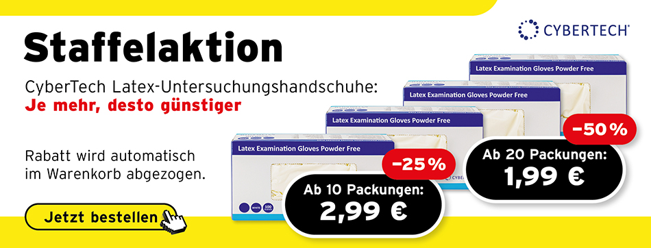 latexhandschuhe, latexuntersuchungshandschuhe, untersuchungshandschuhe, einmalhandschuhe, einweghandschuhe, latex, puderfrei, blau, cybertech