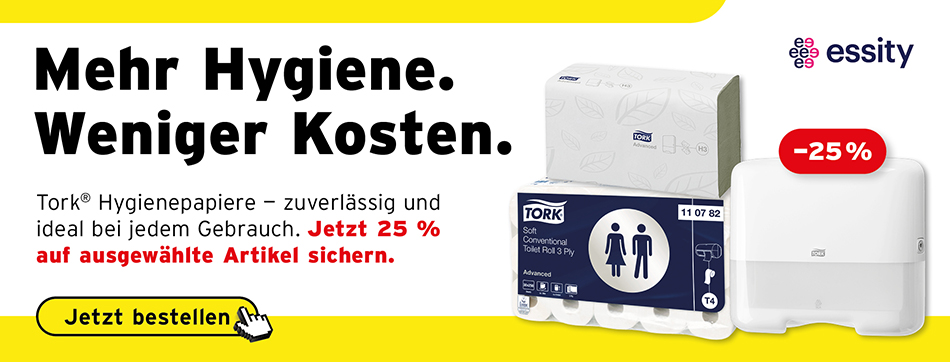 ork, essity, handtuecher, handtuchspender, papierrollen, hygienepapiere