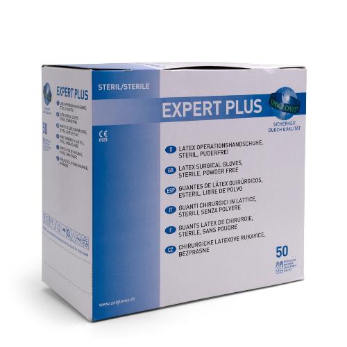 Expert Plus OP steril pf Gr.6,5, 50 Paar