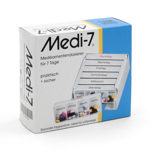 Medikamentendosierer Medi-7 weiß 1St