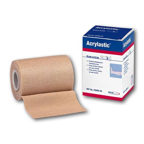 Acrylastic Klebebinde 2,5mx6cm 12St