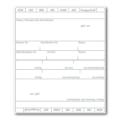 ALPHA Adress-Aufkleber, 1000 St 2 Stück pro Blatt