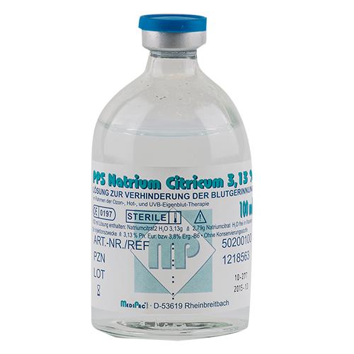 Natriumcitrat-Lösung 3,13%, 100 ml Natriumcitrat-Lösung 3,13%, 100 ml