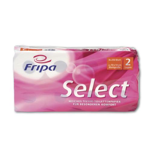 Fripa Select Toilettenpapier, 64x250 Blatt