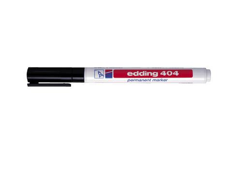 Feinschreiber, edding 404, schwarz permanent