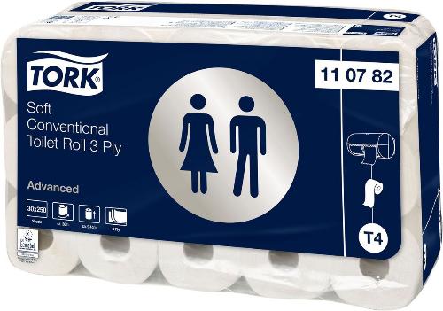 Tork Premium Toilettenpapier 3lagig, 30 Rollen
