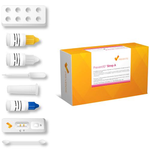 PreventID® Strep A Schnelltest, 20Stk PreventID® Strep A Schnelltest, 20Stk