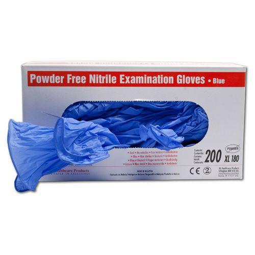 DE-Nitril-Handschuhe blau, puderfrei, Gr. XS, 200 St