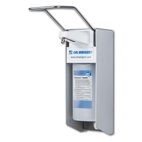 triformin, Euro-Wandspender 0.5, silber, St