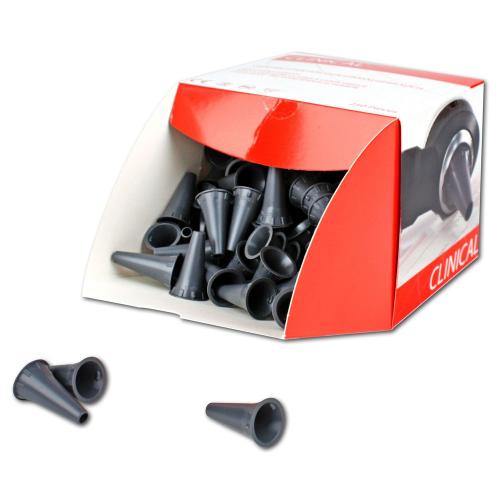 Einmalohrtrichter grau 4,0mm, 250 Stk