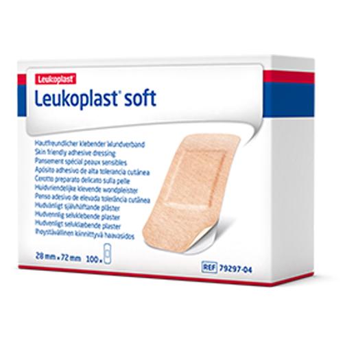 Leukoplast Soft Strips, 19x72mm, Pckg à 100 Strips