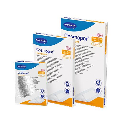 Cosmopor transparent 5x7,2cm 5ST