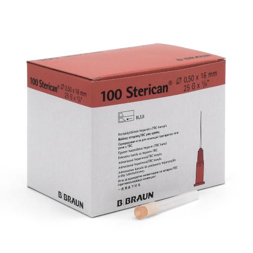 Sterican Kanülen G25, 0,50x16mm, orange100St