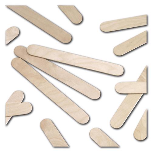 Holzmundspatel, 100 Stück