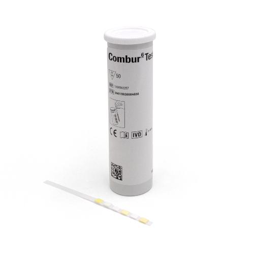 Combur 6 + Leuko Urinteststreifen, 50St Combur 6 + Leuko Urinteststreifen, 50St
