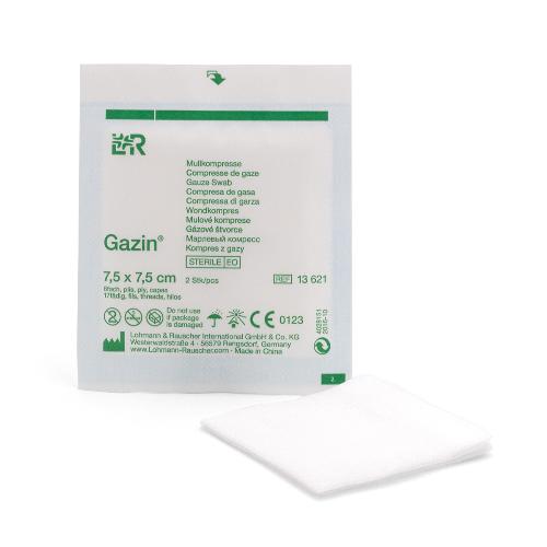 Gazin OP Kompressen steril 7,5x7,5cm Gazin OP Kompressen steril 7,5x7,5cm