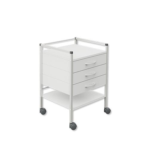 VARIOCAR Vielzweckwagen 08/16, Basiswagen mit 3 Schubladen, HxBxT: 70,5x49x45 cm