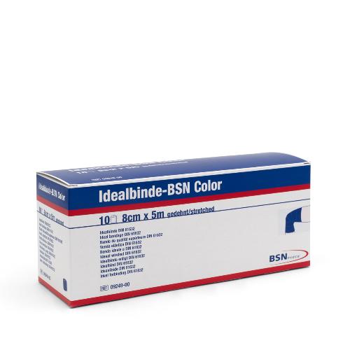 Idealbinde Color 5mx8cm blau 10St Idealbinde Color 5mx8cm blau 10St