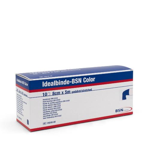 Idealbinde Color 5mx8cm blau 10St