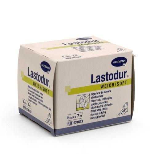 Lastodur weich Kompr. Binde 7mx6cm 1St Lastodur weich Kompr. Binde 7mx6cm 1St