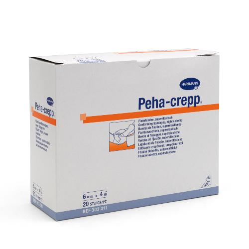 Peha-crepp Fixierbinden, 4mx6cm, 20 Stück Peha-crepp Fixierbinden, 4mx6cm, 20 Stück