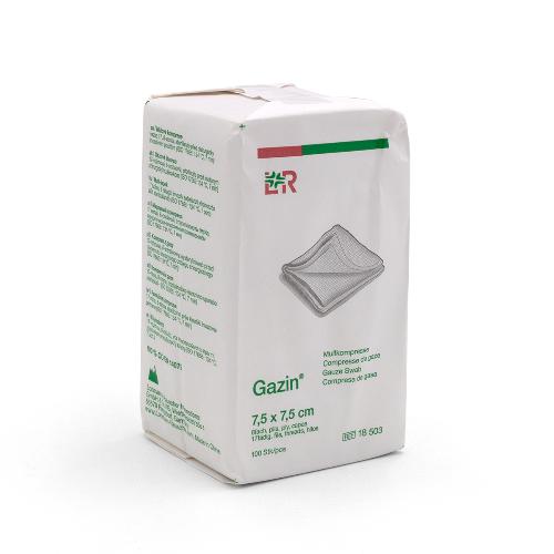 Gazin OP Kompressen unst 7,5x7,5cm 100St Gazin OP Kompressen unst 7,5x7,5cm 100St