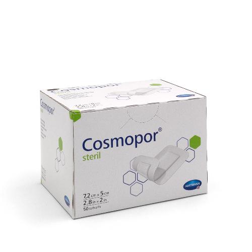 Cosmopor steril Wundverb. 7,2x5cm 50St