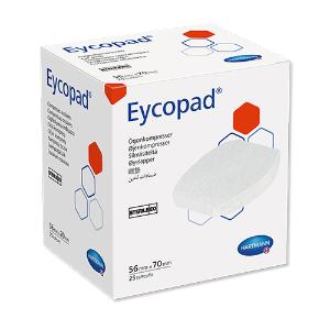 Eycopad Augenkompressen, steril, 5,6 x 7 cm, 25 Stück