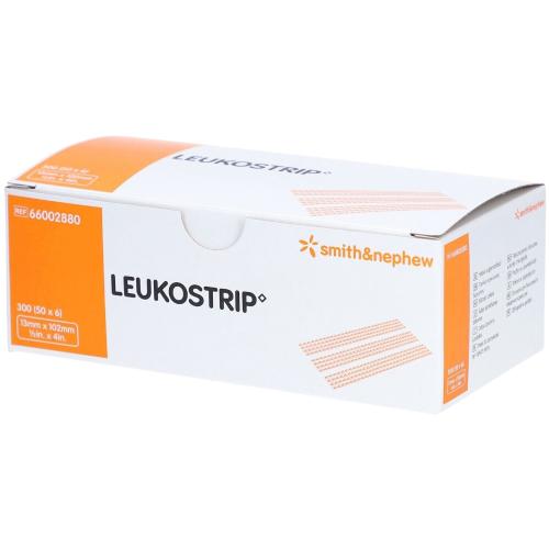 Leukostrip, Wundnahtstreifen, 102 x 13 mm, 50 x 6 Stück