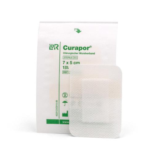 Curapor Wundverbände steril 7x5cm, 100St Curapor Wundverbände steril 7x5cm, 100St
