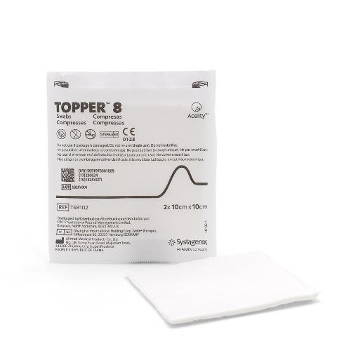 Topper-8-Kompresse steril 10x10cm 75x2St