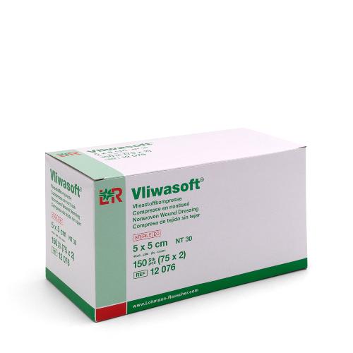 Vliwasoft Kompressen 4f steril 5x5cm75x2St Vliwasoft Kompressen 4f steril 5x5cm75x2St