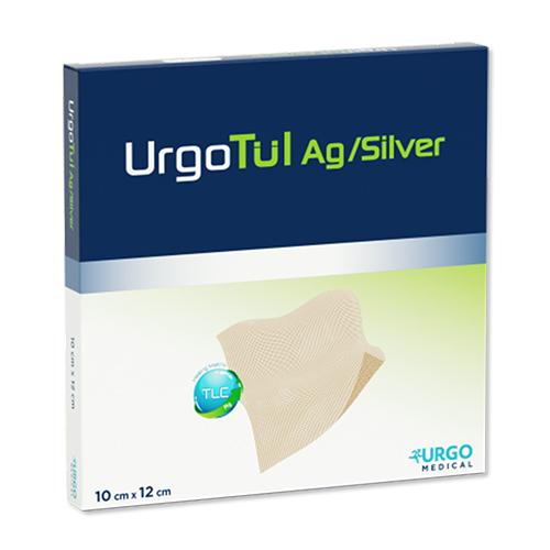 UrgoTül Ag/Silver, Wundauflage, 10 x 12 cm, 10 Stück