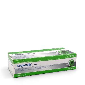 Leukosilk Fixierpflaster 9,2mx1,25cm, 24Stk