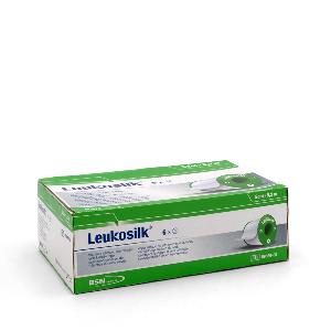 Leukosilk Fixierpflaster 9,2mx5cm, 6Stk Leukosilk Fixierpflaster 9,2mx5cm, 6Stk