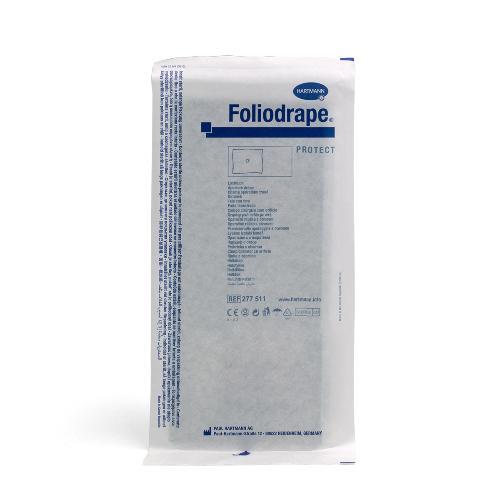 Foliodrape® Protect Lochtücher, steril, 45 x 75 cm, Loch Ø 7 cm, 65 Stück
