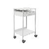 Steharbeitsplatz/Laptopwagen 08/16® weiß