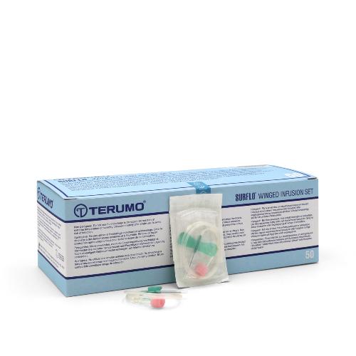 Surflo Perfusionsbesteck 21G, 0,8mm grün, 50St Surflo Perfusionsbesteck 21G, 0,8mm grün, 50St
