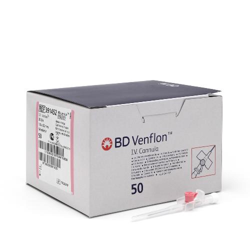 Venflon II rosa G20 1,0x 32 mm 50St Venflon II rosa G20 1,0x 32 mm 50St