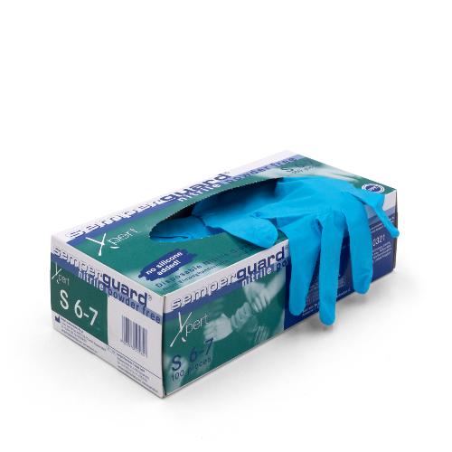 Semperguard Nitril-Handschuhe Xpert puderfrei Gr. M,100 Stück