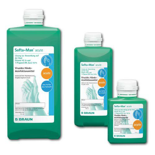 Softa-Man acute, Händedesinfektion, 100 ml Flasche, 1 Stück