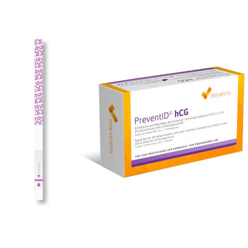 PreventID® hCG Teststreifen, 10Stk PreventID® hCG Teststreifen, 10Stk